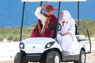 Una scena della serie-tv &quot;The Young Pope&quot;&nbsp;