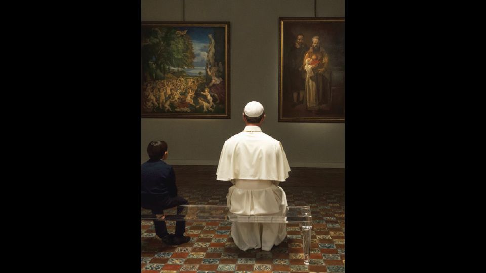 Una scena della serie-Tv &quot;The Young Pope&quot;&nbsp;