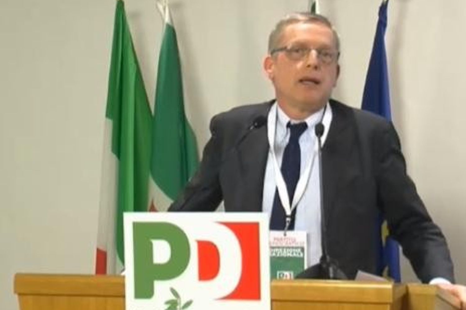 &nbsp;Cuperlo partito democratico direzione pd (foto da video pd)