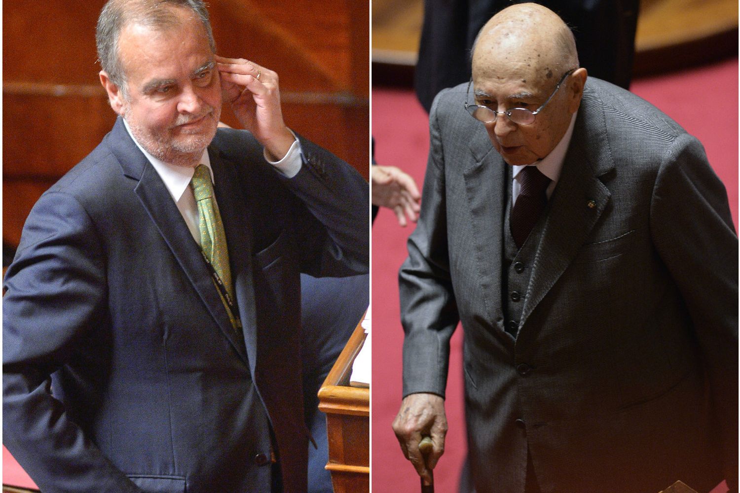 Calderoli Napolitano