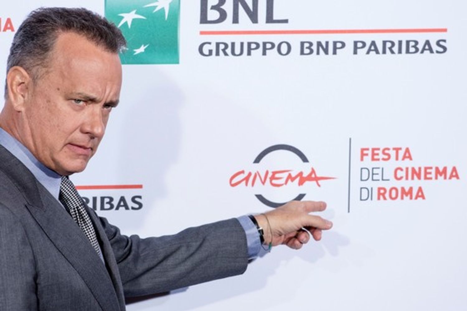 &nbsp;Tom Hanks Festival Festa del cinema di Roma (afp)