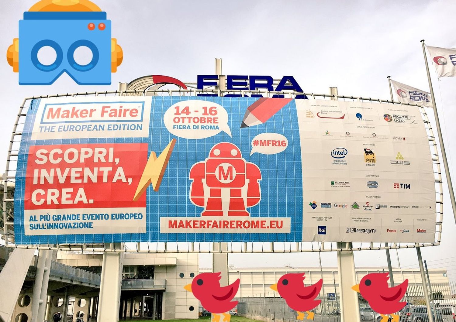 &nbsp;Maker Faire Fiera di Roma (twitter)