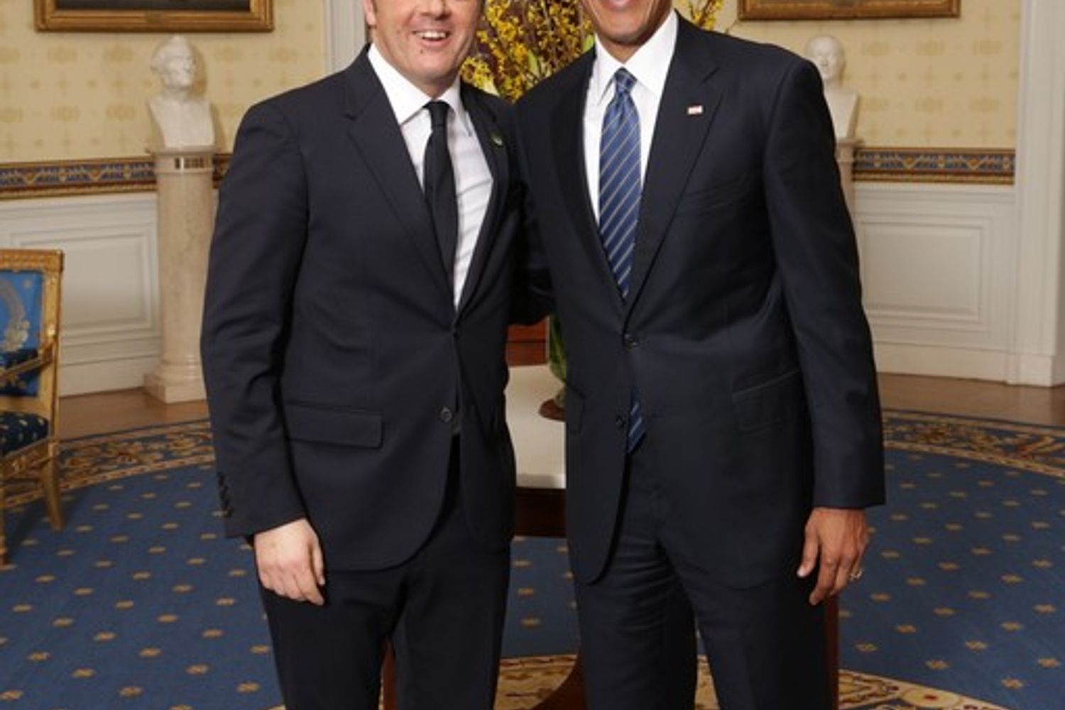 &nbsp;Obama Renzi (afp)