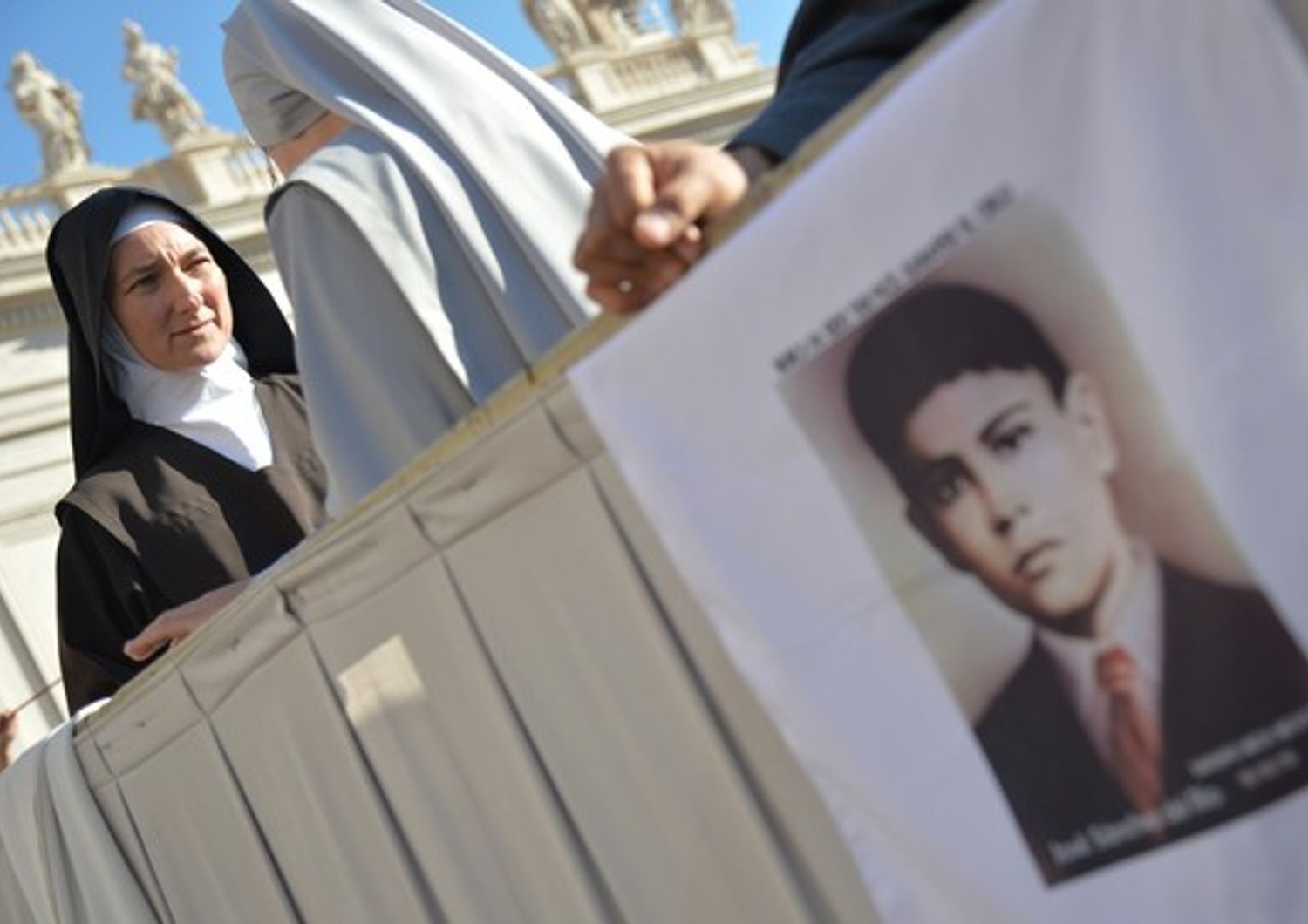 Papa nomina santo martire quindicenne Giuseppe Sanchez del Rio (afp)&nbsp;