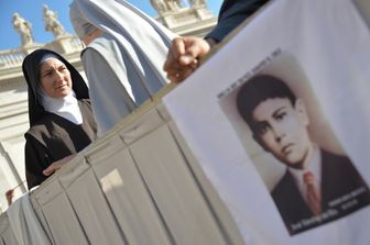 Papa nomina santo martire quindicenne Giuseppe Sanchez del Rio (afp)&nbsp;