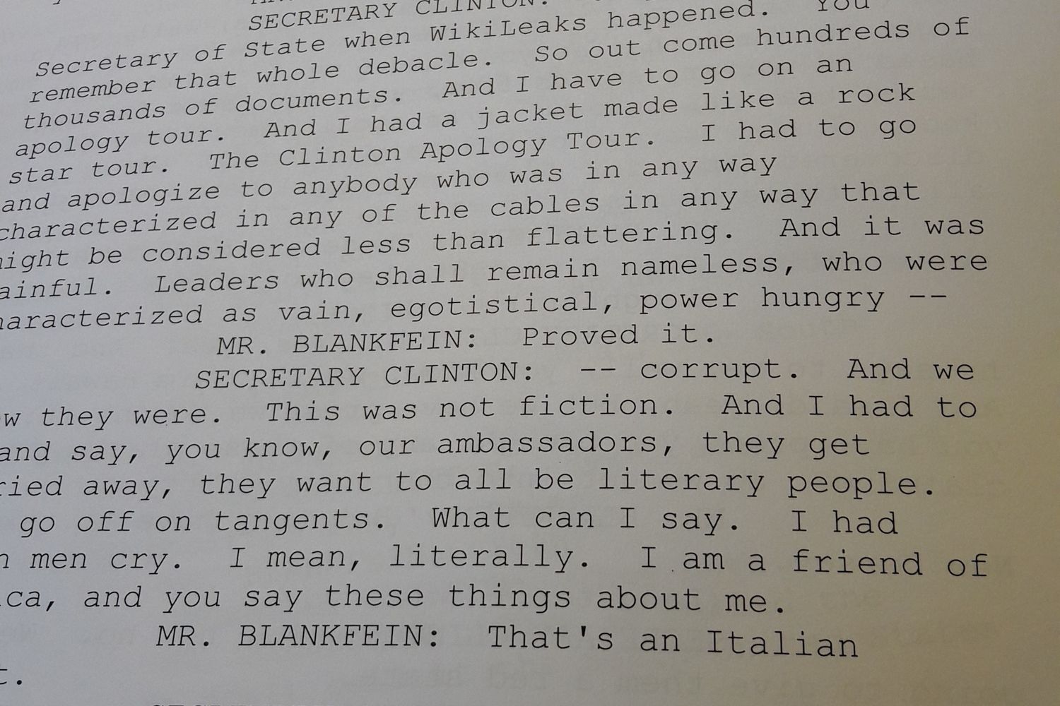 &nbsp;Usa 2016 mail Clinton e Berlusconi (fab)