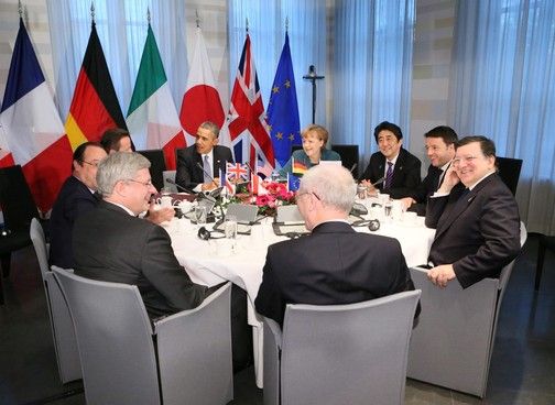 &nbsp;Obama Renzi G7 Aja (marzo 2014)