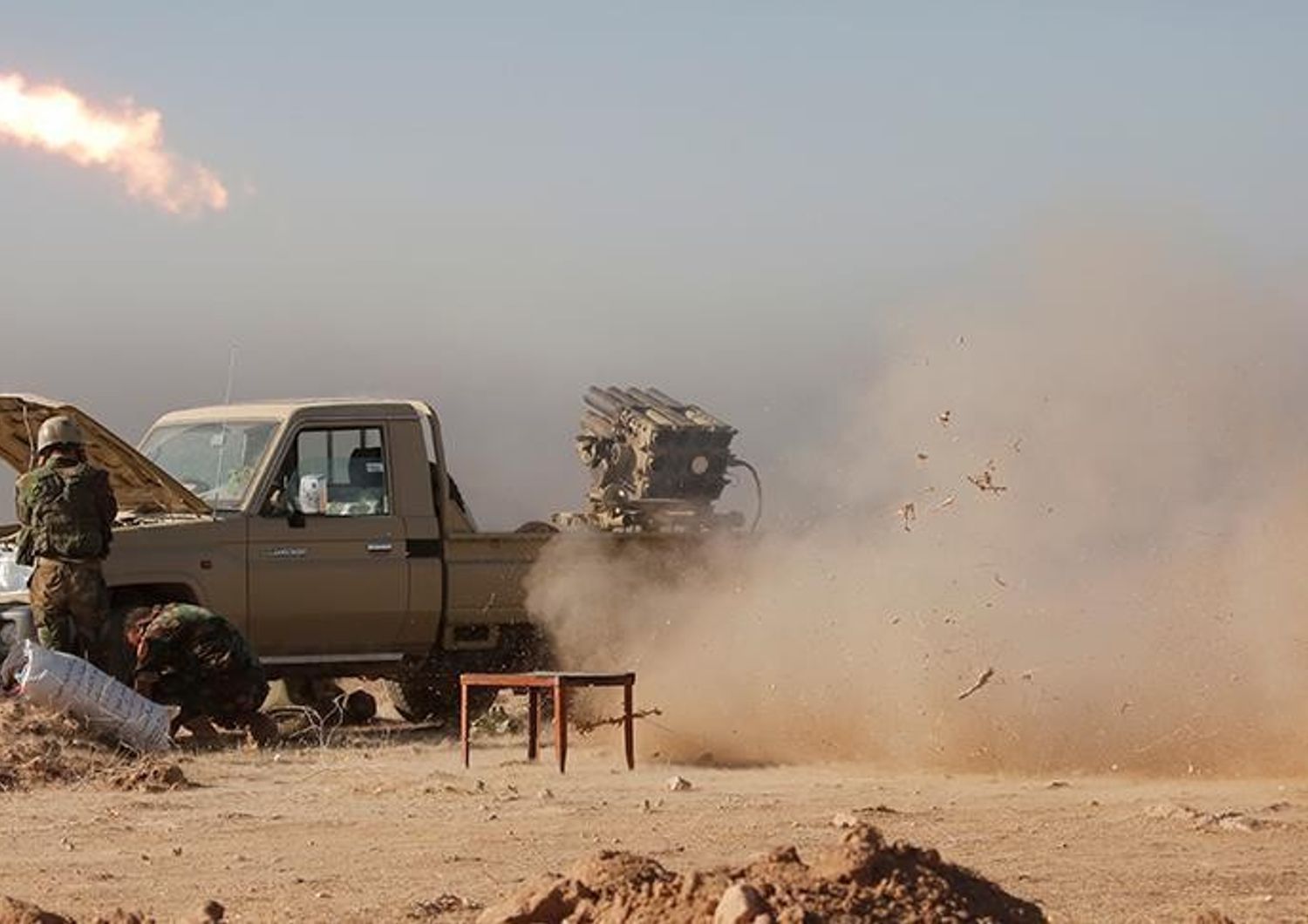 Iraq offensiva Mosul (citare la fonte -&nbsp;foto Anadolu Agency)