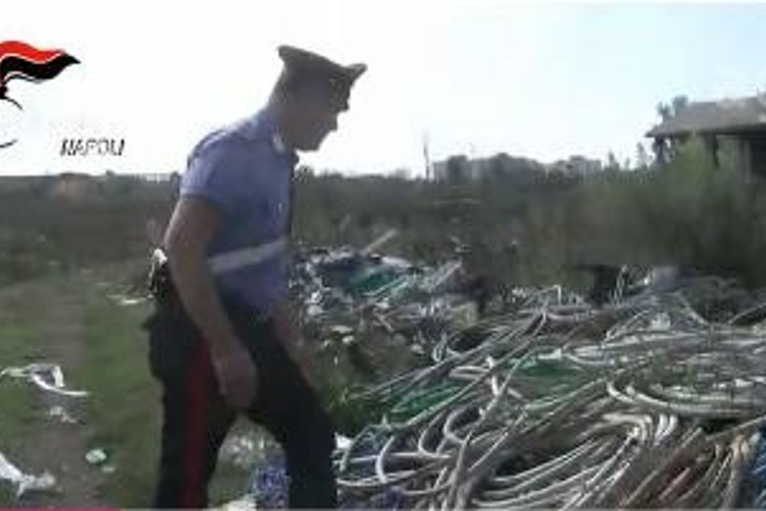 &nbsp;Blitz carabinieri terra dei fuochi