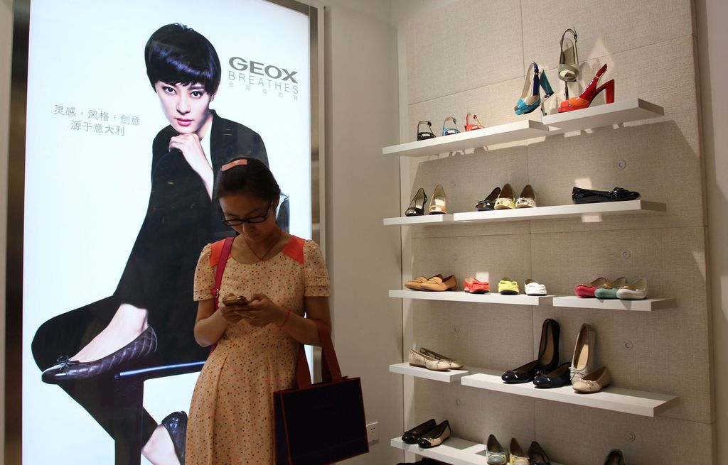 &nbsp;Negozi italiani in Cina