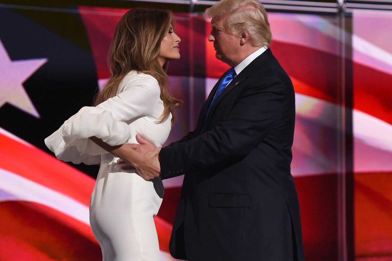 Melania e Donald Trump (afp)&nbsp;