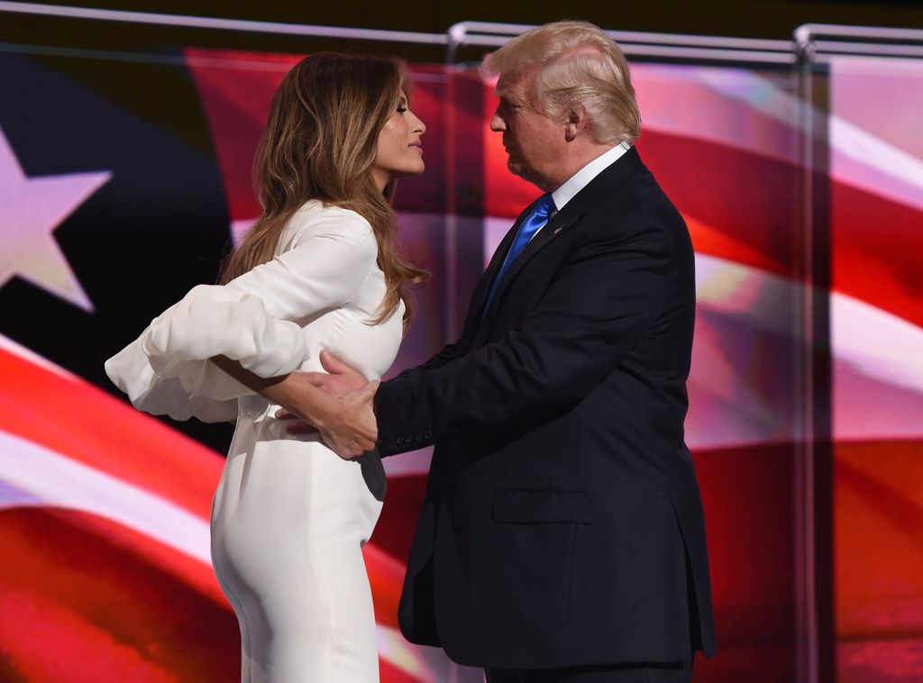 Melania e Donald Trump (afp)&nbsp;