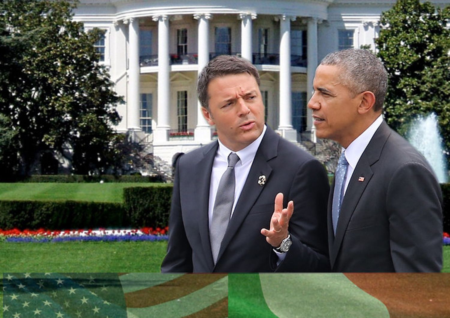 Obama Matteo Renzi&nbsp;