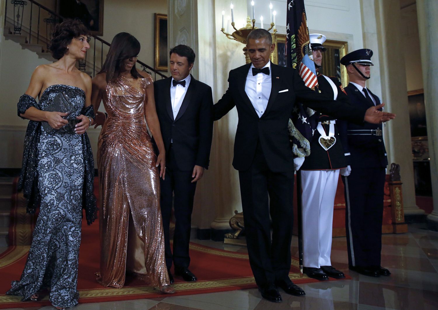 &quot;State dinner&quot;, brillano le first lady