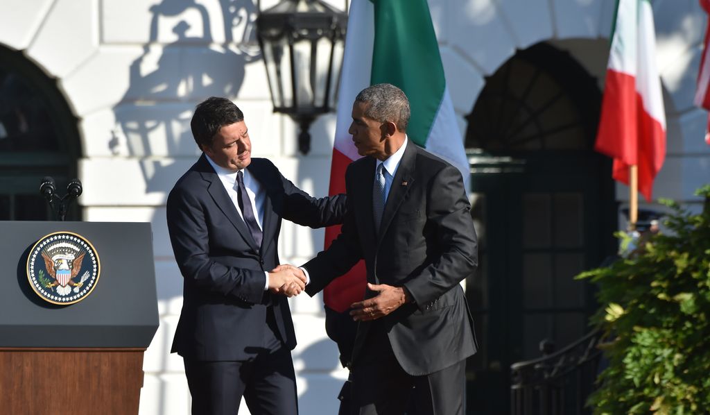 &nbsp;Obama Renzi