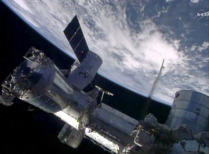 &nbsp;stazione spaziale ISS (Afp)