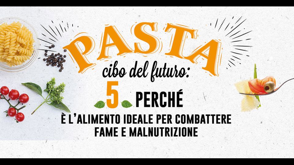 Pasta cibo del futuro 5 motivi&nbsp;