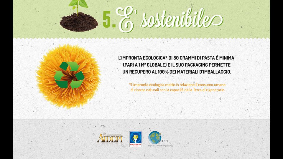 Pasta cibo del futuro 5 motivi &nbsp;