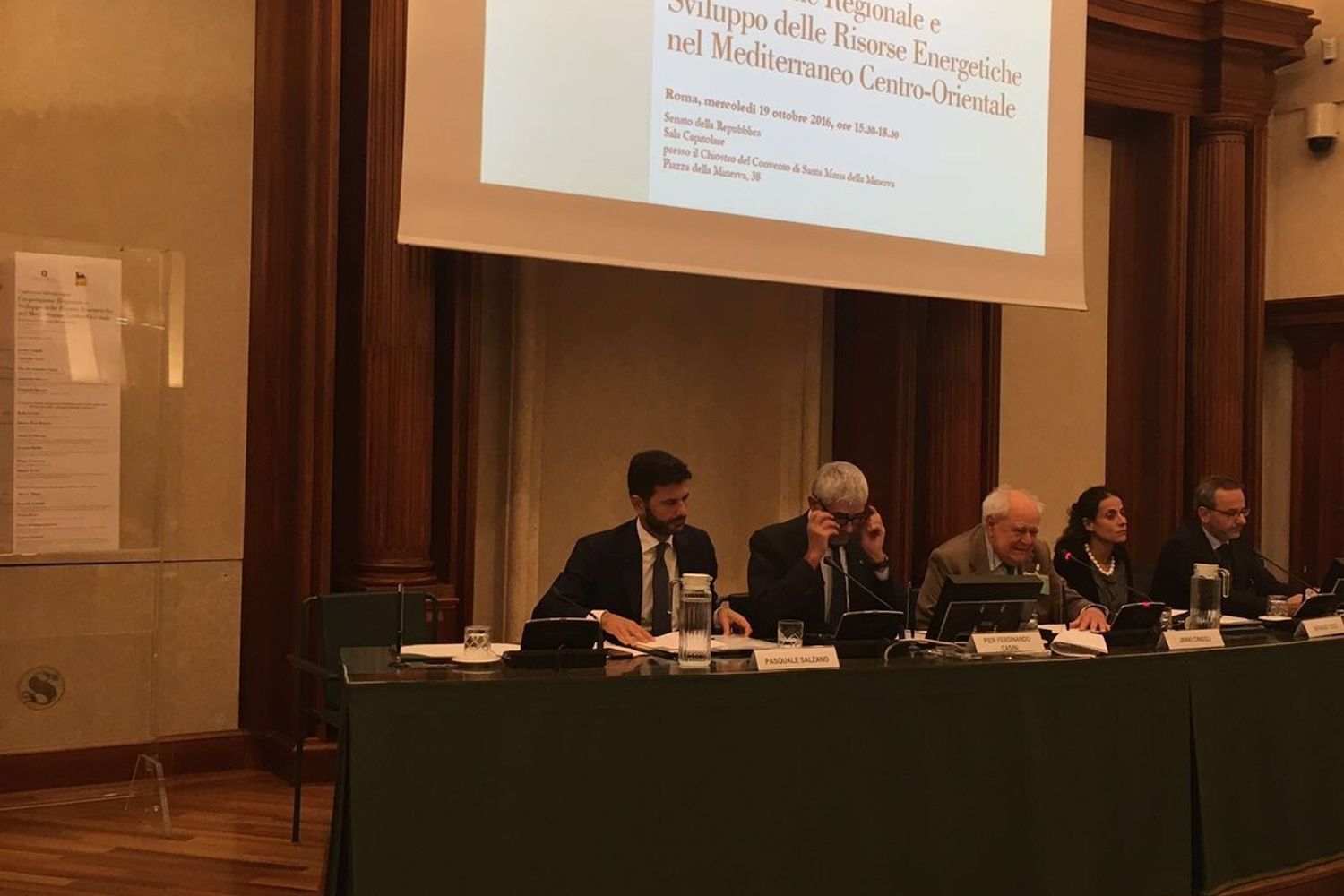 &nbsp;conferenza eni