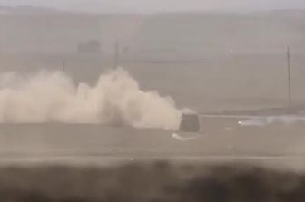 &nbsp;Camion-bomba isis contro peshmerga (foto video youreporter)