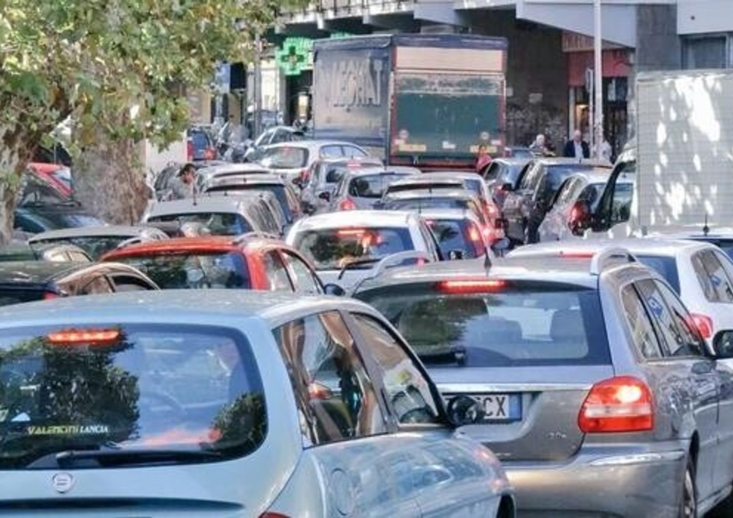 &nbsp;roma traffico smog inquinamento (foto mediamanager)