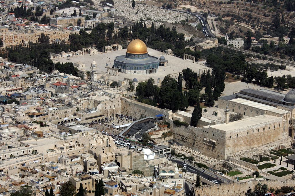 &nbsp;Gerusalemme spianata delle moschee (Afp)