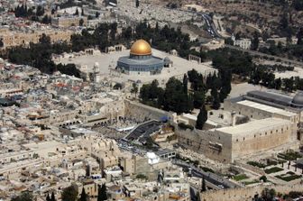 &nbsp;Gerusalemme spianata delle moschee (Afp)