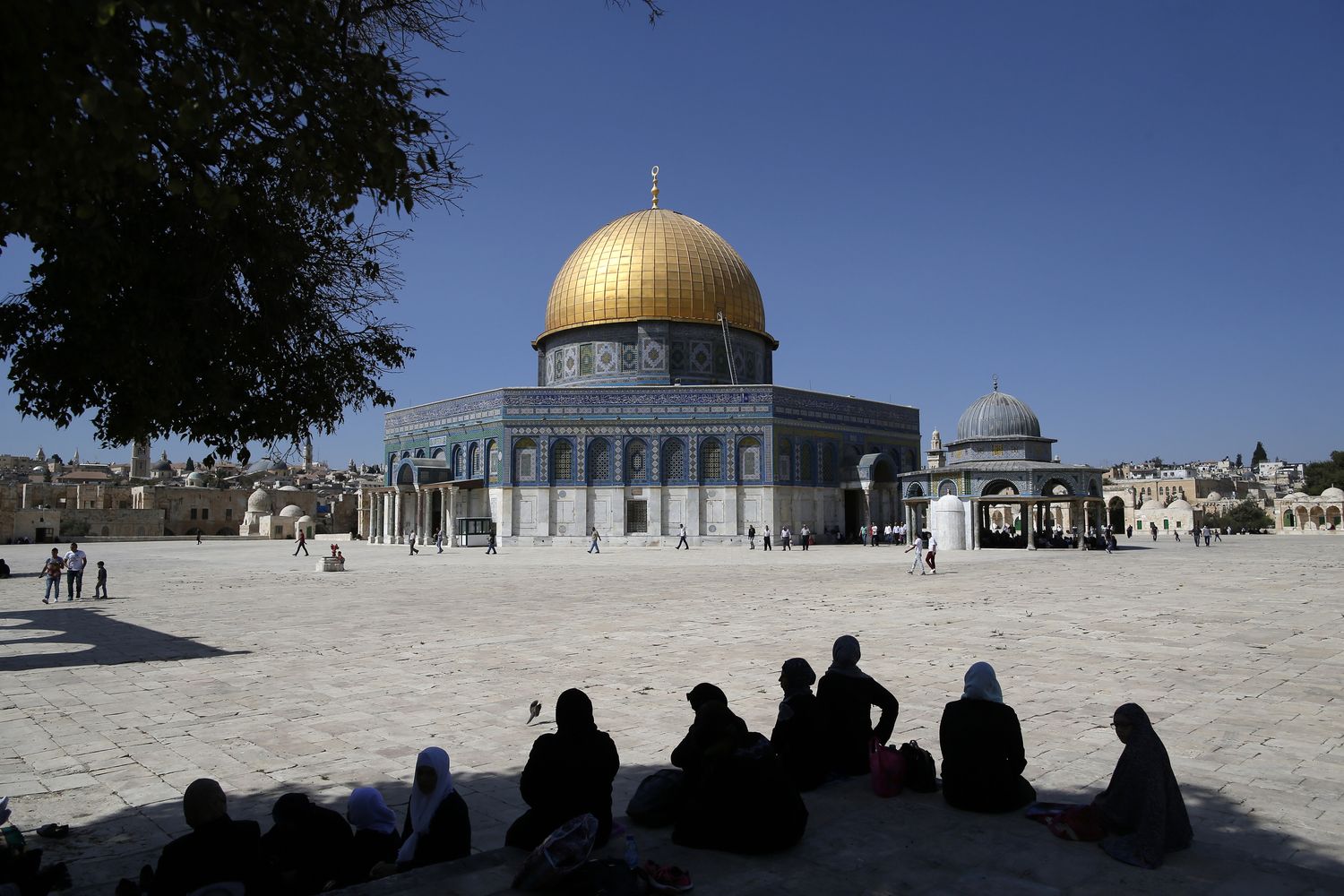 &nbsp;Gerusalemme spianata delle moschee (afp)
