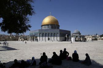 &nbsp;Gerusalemme spianata delle moschee (afp)