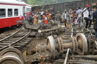 &nbsp;Camerun - incidente ferroviario deragliamento treno (Afp)