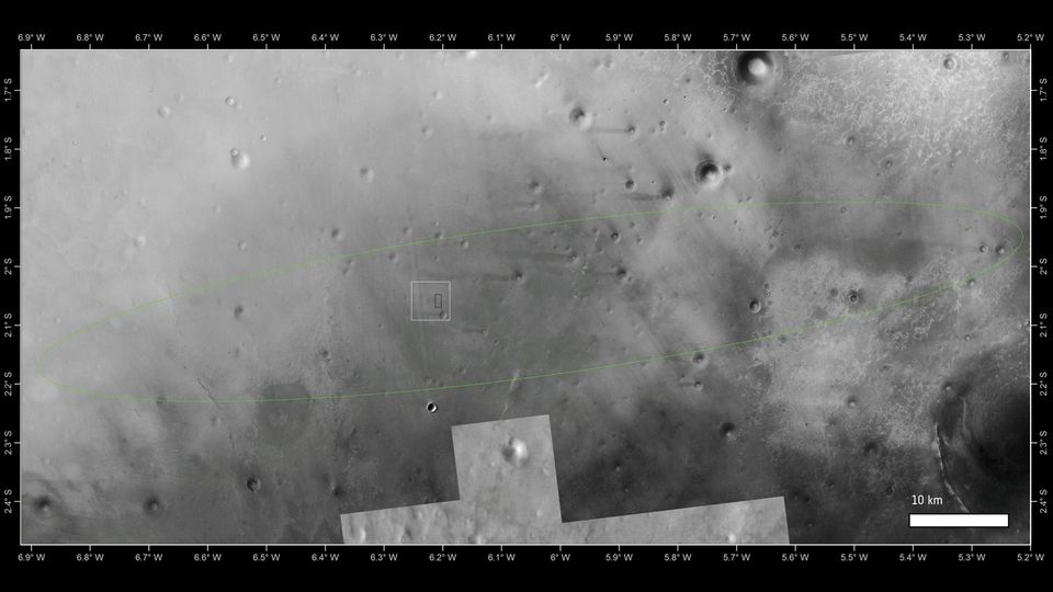 Nasa fotografa Schiaparelli su superficie pianeta Marte (Afp) &nbsp;