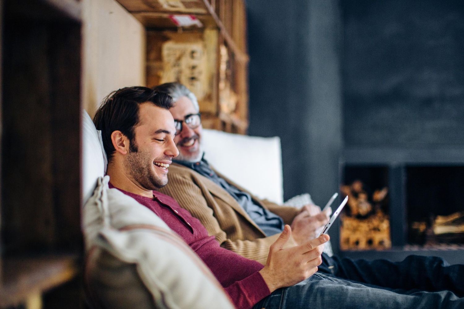 Utilizzo dello smartphone tra familiari