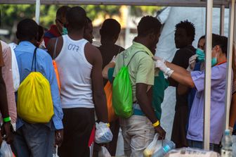 &nbsp;Migranti Italia sicilia (Afp)