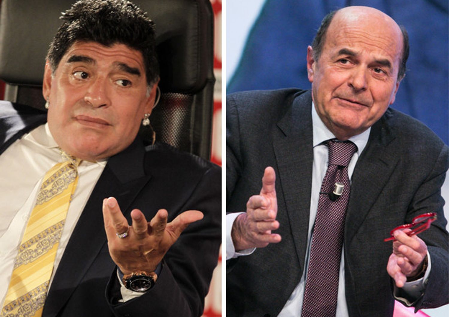 &nbsp;Maradona Bersani