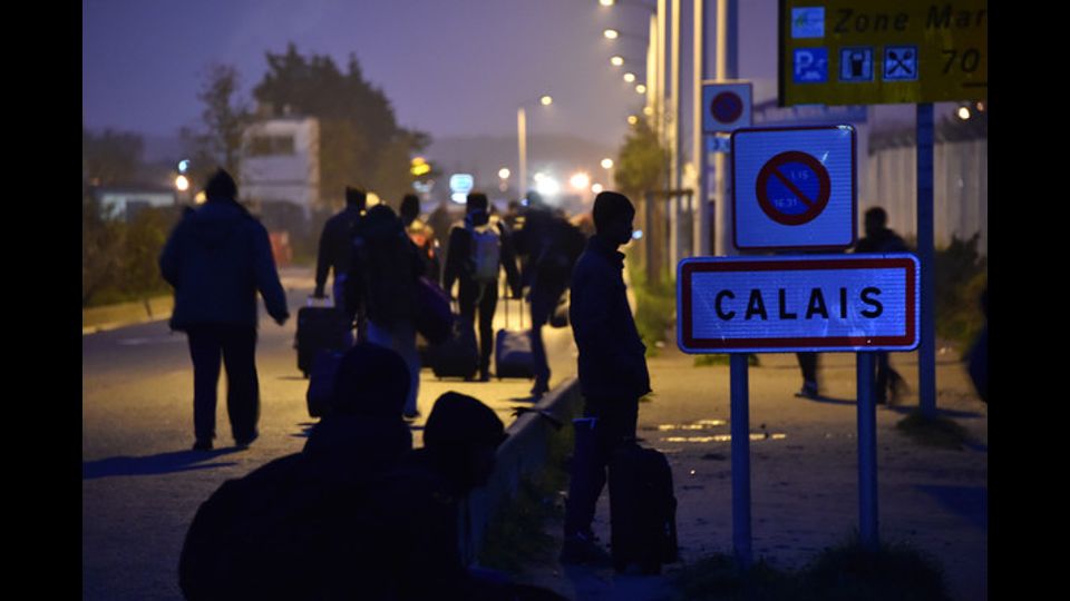 Migranti, sgombero della giungla di Calais (Afp)&nbsp;
