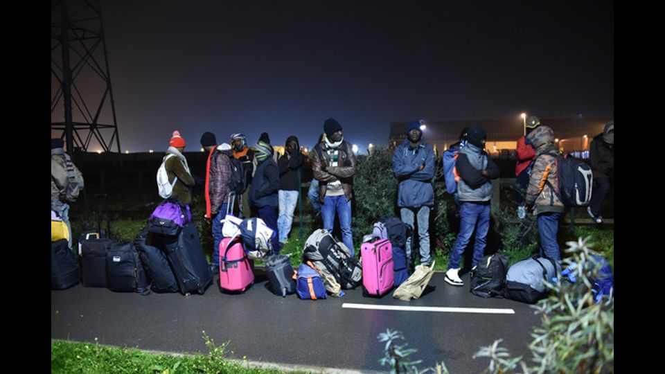 Migranti, sgombero della giungla di Calais (Afp)&nbsp;