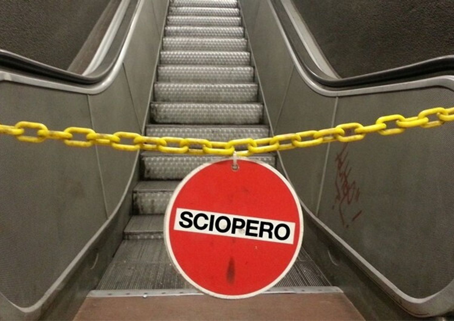 &nbsp;treno metro sciopero&nbsp;