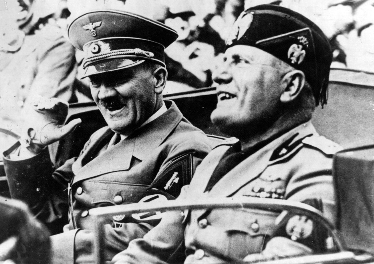 Hitler Mussolini (afp)&nbsp;