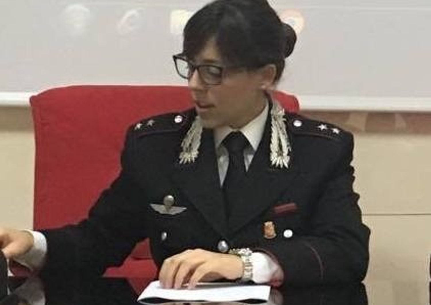 &nbsp;Tamara Nicolai&nbsp;comandante donna che ha arrestato boss Vincenzo Alvaro a Siracusa