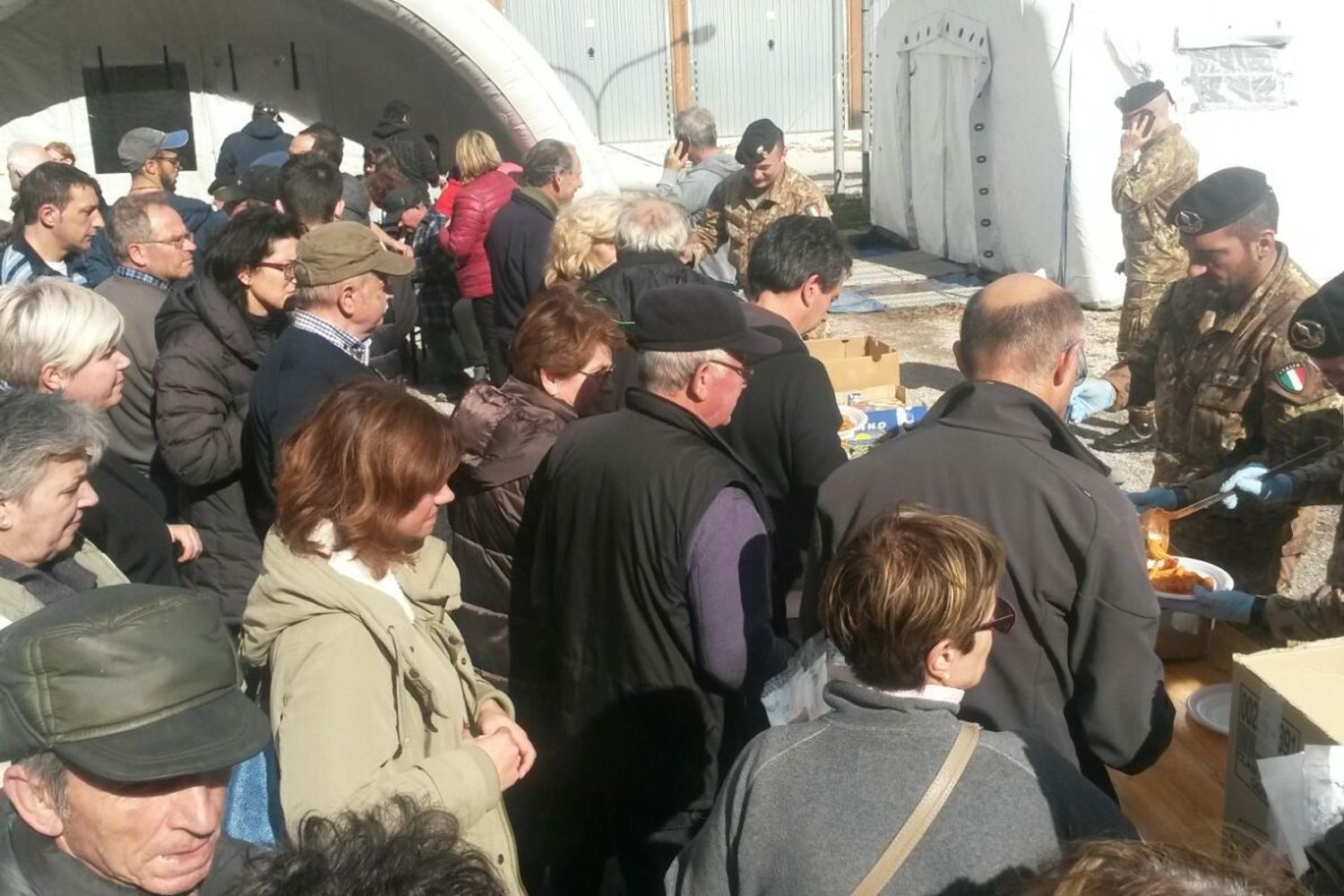 Terremoto foto Riccardo Luna (Agi) 27 ottobre 2016&nbsp;