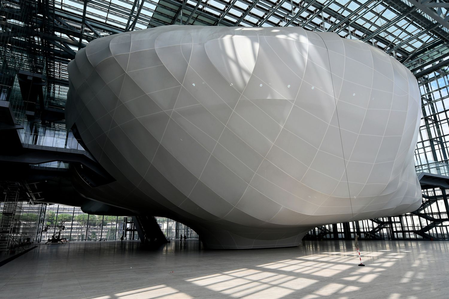 &nbsp;Centro Congressi Roma, &quot;La Nuvola&quot; di Massimiliano Fuksas, quartiere Eur di Roma (Afp)