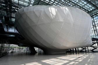&nbsp;Centro Congressi Roma, &quot;La Nuvola&quot; di Massimiliano Fuksas, quartiere Eur di Roma (Afp)