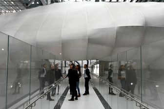 &nbsp;Centro Congressi Roma, &quot;La Nuvola&quot; di Massimiliano Fuksas, quartiere Eur di Roma (Afp)