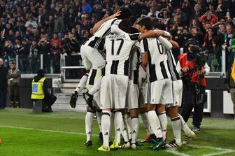 &nbsp;Vittoria della Juventus sul Napoli 29 ottobre 2016 (Afp)