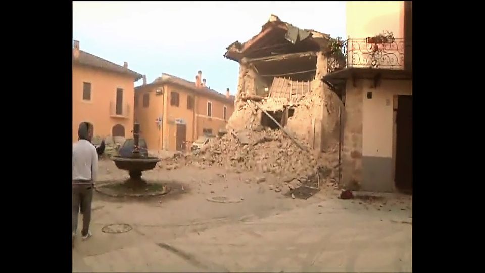 &nbsp;Norcia, terremoto di magnitudo 6.5 (Afp) 30 Ottobre 2016