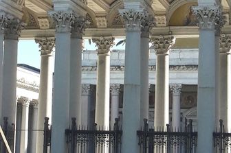 &nbsp;Terremoto centro Italia, Basilica di San Paolo, a Roma (foto di Paolo Giorgi, Agi) 30 ottobre 2016&nbsp;