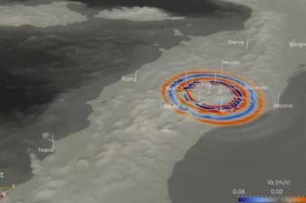 propagazione onde sismiche&nbsp;