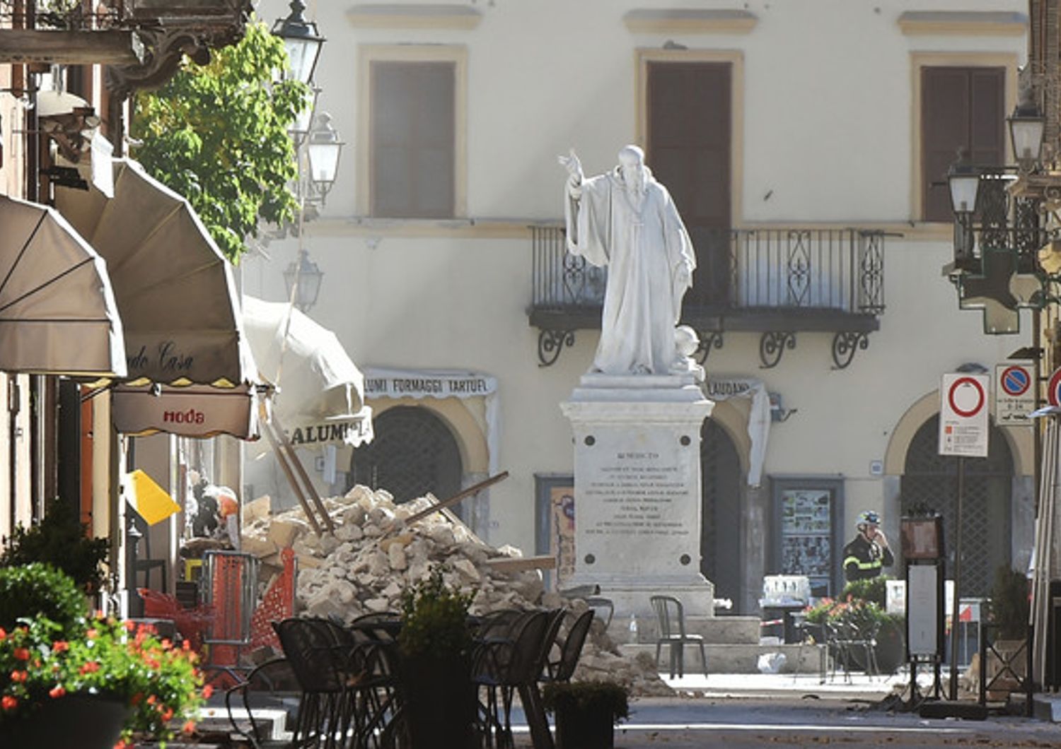 Terremoto Norcia (Afp)&nbsp;