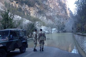 Esondazione Nera (foto di Vincenzo Castellano Agi) 31 ottobre 2016&nbsp;