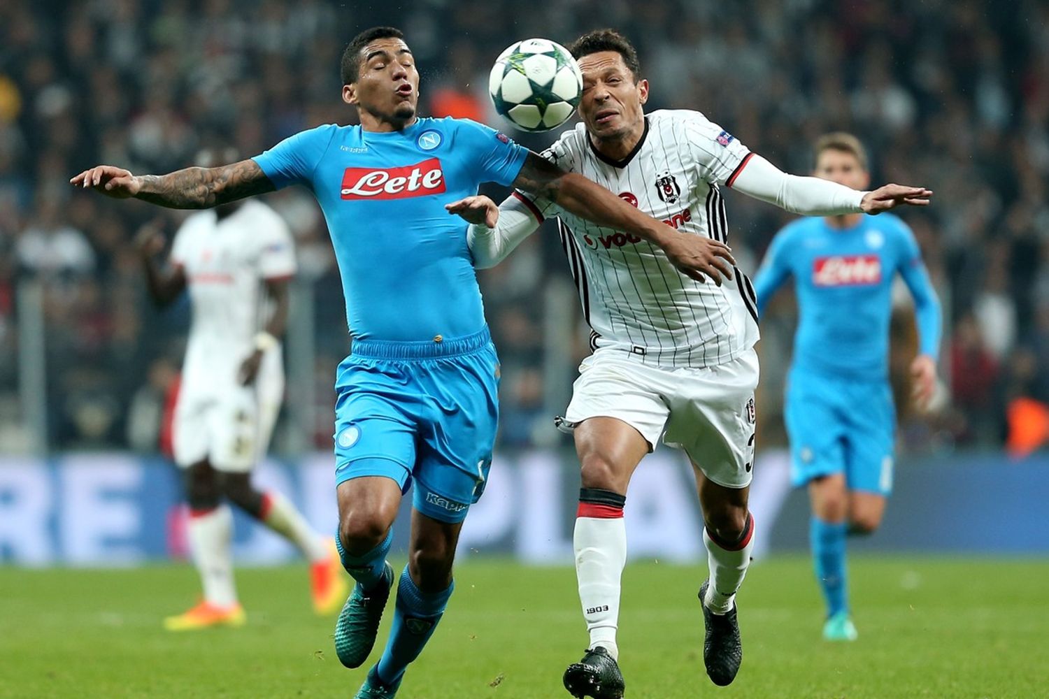 &nbsp;Napoli-Besiktas Uefa (Afp)